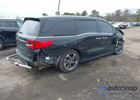 2022 Honda Odyssey Elite z USA, uszkodzony, nr VIN 5FNRL6H98NB002916